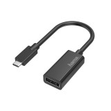 Hama USB Type-C to DisplayPort Adapter Black 00200314