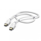 Hama USB2.0 Data Cable Type-C/Type-C 480MB/s 1,5m White 183328