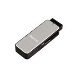 Hama USB3.0 SD/microSD Card Reader Aluminium/Silver 123900