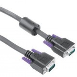 Hama VGA Monitor Cable, 15-pin HDD- 15-pin HDD Plug, 1.8m, 10 pieces VGA kábel 1,8 M VGA (D-Sub) Fekete
