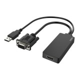 Hama VGA to HDMI Adapter Black 00200342