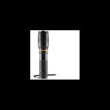 HAMA W200 LED zseblámpa, elemekkel, zoommal, COB, alumínium, 3 üzemmód - 228620