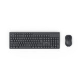 HAMA WKM-200 Wireless Keyboard with Mouse, Wireless, 8 Media Keys, blk, QWERTZ HU - 13173056