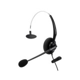 hameco HS-2000M-USB mono headset fekete (HS-2000M-USB)