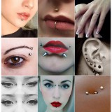 Hamis arc piercing szett