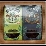Hampstead Tea BIO Ajándékcsomag szálas zöld és fekete teával 2 × 100 g (1234567000106)