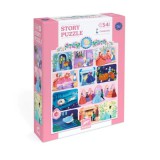 Hamupipőke, mese puzzle (DJECO, 54 db-os)