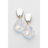 HAND MADE BAROKK KRISTÁLY FÜLBEVALÓ - crystal ab