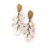 HAND MADE FÜRTÖS SZÍVEK - crystal ab