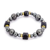 HAND MADE HEMATIT ÁSVÁNY KARKÖTŐ