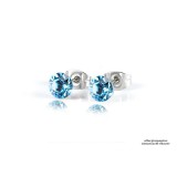 HAND MADE PÖTTYI - NEMESACÉL FÜLBEVALÓ - 4,5mm-es