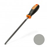 HANDY 10613 Precíziós reszelő fémhez - kör alakú - egyszeres vágású - közepes durvaságú