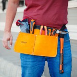 Handy Bőr szerszámtartó öv - 35 x 20 cm - 2 zseb (10261)