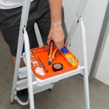 HANDY Gumi szerszámos tálca tárolórekeszekkel - vonalzóval - 26 x 23,5 x 2,5 cm