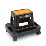 Handy gurulós szék szerszámtartóval, műanyag