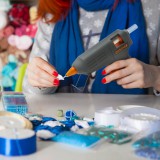 Handy melegragasztó pisztoly - 11 mm - nagy, szürke - 220 - 240V - 40 W