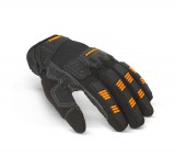 HANDY Munkavédelmi kesztyű - "M" - PVC betét, érintőképernyős ujjbegy