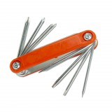 HANDY Összecsukható zseb csavarhúzó készlet - 8 az 1-ben