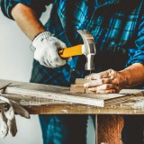 HANDY Professzionális acél ács kalapács (450g)