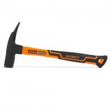 HANDY Professzionális ács kalapács mágneses szegtartóval üvegszálas nyéllel - 600 g