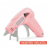 HANDY Ragasztópisztoly - akkumulátoros, Type-C - 7 mm - 10 W - babarózsaszín
