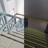 HANDY Ragasztószalag - csúszásmentes - 5 m x 50 mm - foszforeszkáló|fekete