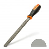 HANDY Ráspoly fához - félkerek, tompavégű - közepes durvaságó