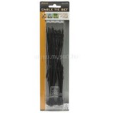 Handy-Tools Vezeték kötegelő - 05430BK (fekete, 75db-os szett) (05430BK)