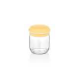 HANE IRIS Macaron Salt&Pepper üveg fűszerszóró szett 2*105ml, rószaszín, fehér, szürke vagy kék színű HN-1139 (HN-1139)