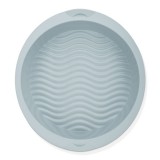 HANE IRIS szilikon kerek süteményalap sütőforma, szürke, fekete vagy piros színű SL-3212