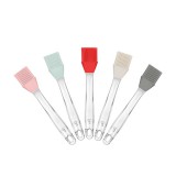 HANE TOO szilikon kenőecset 20,5cm, szürke, rózsaszín vagy kék színű SL-3001