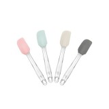 HANE TOO szilikon spatula 21,5cm, piros, rózsaszín vagy kék színű SL-3005 (SL-3005)