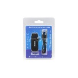 Hangfogadó Bluetooth adapter AUX csatlakozóval és USB porttal autós és otthoni használatra