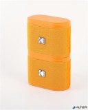 Hangszóró, hordozható, 5W, 2 db, KODAK 'Soundbrix', narancssárga