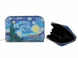 Hanipol Carmani Műbőr pénztárca 14,5x9,5x2,7cm, Van Gogh: Csillagos éj