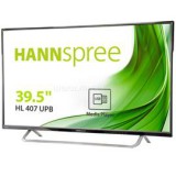 Hannspree HL407UPB monitor   40"/1920*1080/16:9/260cd/8ms/VGA-HDMI/Speaker/Black | 40" | 1920x1080 | TN | 1x VGA | 0x DVI | 0x DP | 2x HDMI