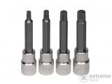 Hans 1/2˝ XZN-12Pt hosszú bit-dugókulcsfej készlet, 4 részes (040103-0055)