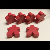 Hans im Glück Carcassonne Big-Meeple set piros kiegészítő (19297182) (HIG19297182) - Társasjátékok