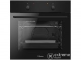 Hansa BOES640021 beépíthető sütő, 67 l, 4 funkciós, grill, A osztály, fekete