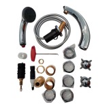 HANSALUX-STYLE háromlukas mosdó csaptelep (298210190)