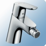 Hansgrohe Focus egykaros bidé csaptelep push-open lefolyó garnitúrával