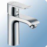 Hansgrohe Metris egykaros álló mosdó csaptelep 110 CoolStar automata lefolyógarnitúrával króm