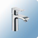 Hansgrohe Metris egykaros álló mosdó csaptelep automata lefolyógarnitúrával króm