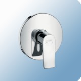 Hansgrohe Metris egykaros zuhany csaptelep színkészlet falsík alatti szereléshez króm