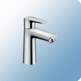 Hansgrohe Talis E egykaros álló mosdó csaptelep push-open lefolyó-garnitúrával króm