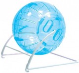 Happet designos futógömb hörcsögöknek állványon (Kék l 14 cm)