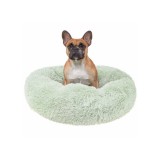 Happy Bulldog Mentazöld, extrapuha, szőrös kisállatfekhely - 70 cm