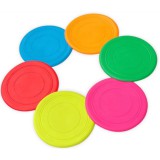 Happy Bulldog színes gumi frizbi kutyáknak, zöld