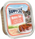 HAPPY CAT ALUTASAKOS MINKAS DUO 12X100G SZÁRNYAS LAZAC
