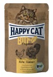 Happy Cat Bio Organic alutasakos eledel - Baromfi és pulyka 85 g